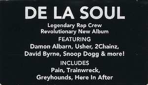 CD De La Soul: And The Anonymous Nobody