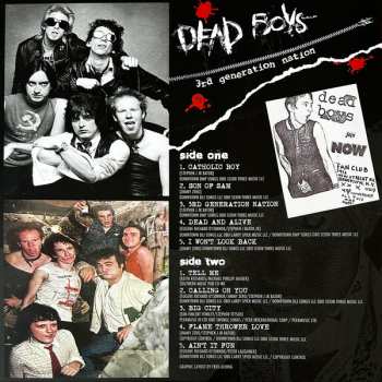 LP The Dead Boys: 3rd Generation Nation CLR | LTD
