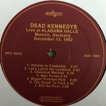 4LP/Dobozkészlet Dead Kennedys: DK 40