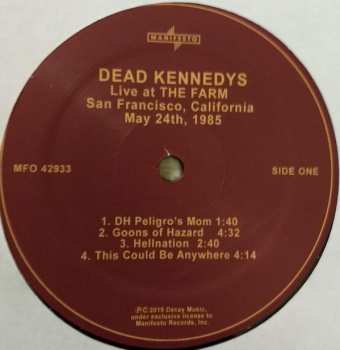 4LP/Dobozkészlet Dead Kennedys: DK 40