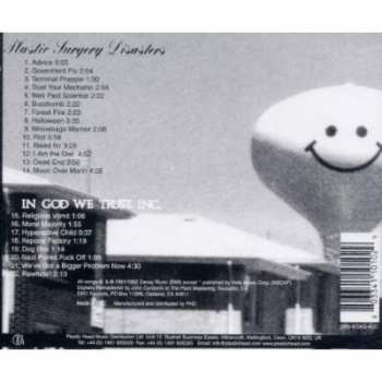 CD Dead Kennedys: Plastic Surgery Disasters & In God We Trust, Inc.