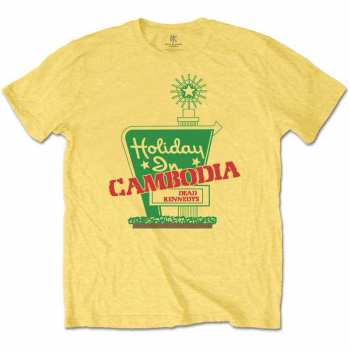 Merch Dead Kennedys: Póló Holiday In Cambodia 