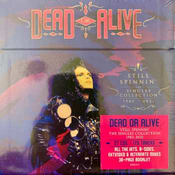 27CD/Dobozkészlet Dead Or Alive: Still Spinnin' - The Singles Collection 1983-2021 LTD