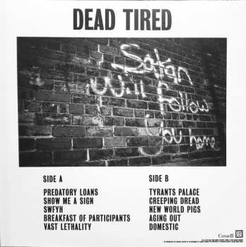 LP Dead Tired: Satan Will Follow You Home CLR | LTD