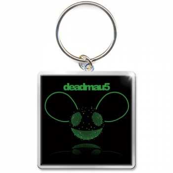 Merch deadmau5: Kulcstartó Green Head 