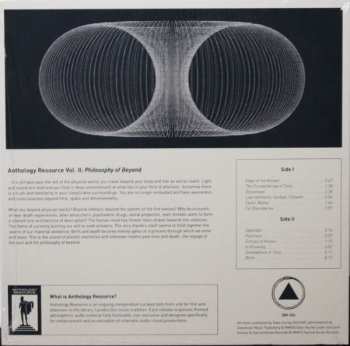 LP Dean Hurley: Anthology Resource Vol. II: Philosophy Of Beyond LTD | CLR