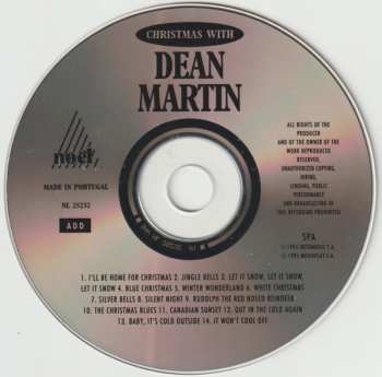 CD Dean Martin: Christmas With Dean Martin