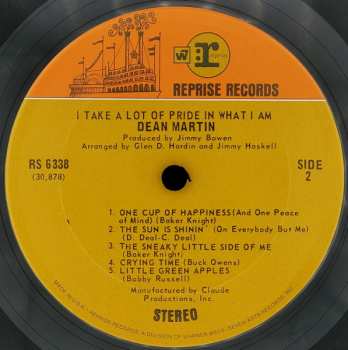 LP Dean Martin: I Take A Lot Of Pride In What I Am