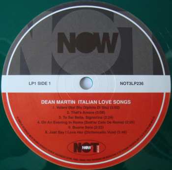 3LP Dean Martin: Italian Love Songs CLR