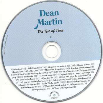 5CD Dean Martin: The Test Of Time - The Complete Singles 1949 - 1961 DIGI
