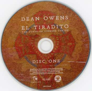 2CD Dean Owens: El Tiradito: The Curse Of Sinner's Shrine