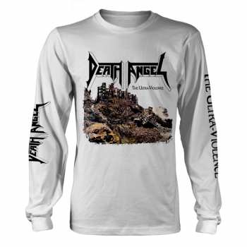 Merch Death Angel: Hosszú ujjú póló The Ultra-violence (white)
