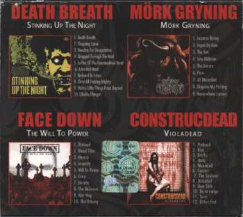 4CD/DVD/Dobozkészlet Mörk Gryning: 4 CD Death-Thrash Box