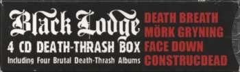 4CD/DVD/Dobozkészlet Mörk Gryning: 4 CD Death-Thrash Box