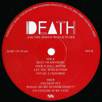 LP Death: ...For The Whole World To See