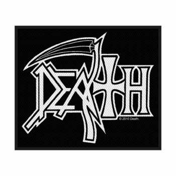 Merch Death: Felvarró Logo Death 