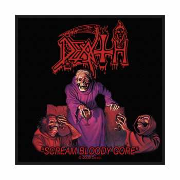 Merch Death: Felvarró Scream Bloody Gore 