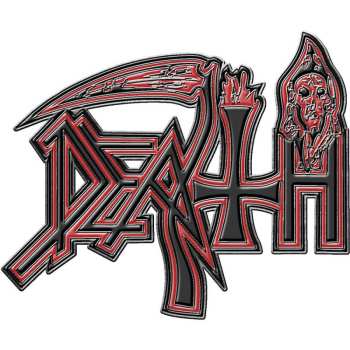 Merch Death: Kitűző Human Logo Death