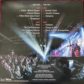 2LP Death SS: Live Bootleg "Live Club", Trezzo S/A (MI) 15 April 2022 CLR | LTD