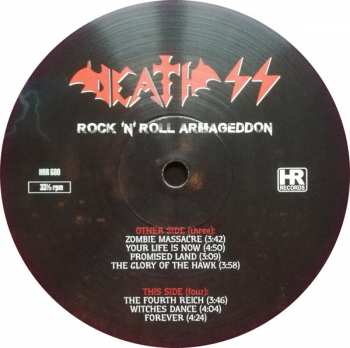 2LP Death SS: Rock 'N' Roll Armageddon LTD | CLR