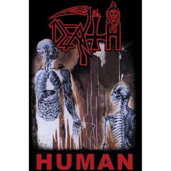 Merch Death: Textil poszter Human