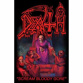 Merch Death: Textil poszter Scream Bloody Gore