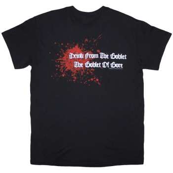 Merch Death: Death Unisex T-shirt: Scream Bloody Gore (black) (back Print) (small) S