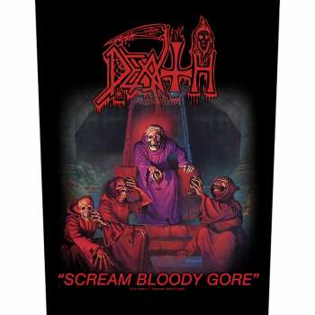Merch Death: Hátfelvarró Scream Bloody Gore