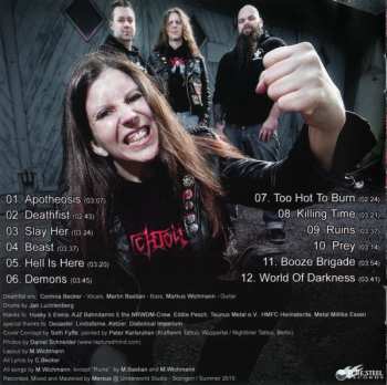 CD Deathfist: Too Hot To Burn