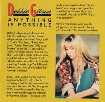 2CD Debbie Gibson: Anything Is Possible DLX