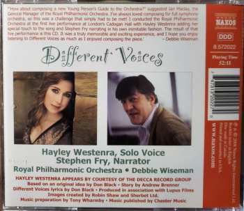 CD Hayley Westenra: Different Voices
