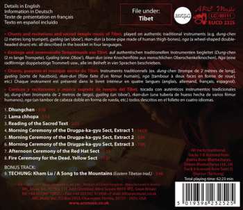 CD Deben Bhattacharya: Tibet: Music Of The Sacred Temples