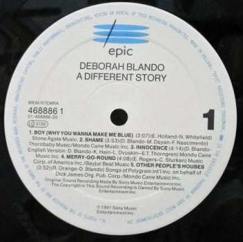 LP Deborah Blando: A Different Story