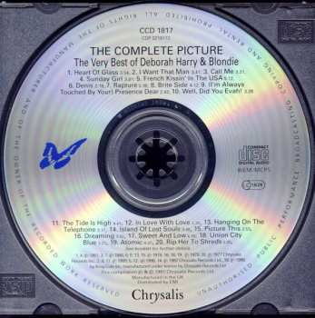 CD Blondie: The Complete Picture - The Very Best Of Deborah Harry And Blondie