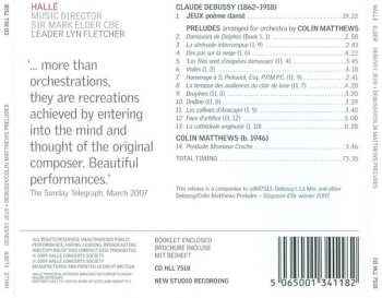 CD Claude Debussy: Jeux - Preludes