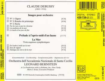 CD Leonard Bernstein: Debussy: La Mer • Images / Preludes A' L'Après-Midi D'Un Faune