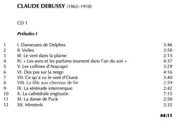 2CD Claude Debussy: Préludes; Children's Corner