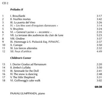 2CD Claude Debussy: Préludes; Children's Corner