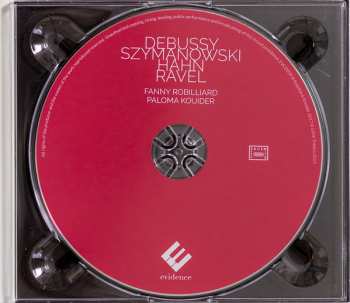 CD Claude Debussy: Debussy Szymanowski Hahn Ravel