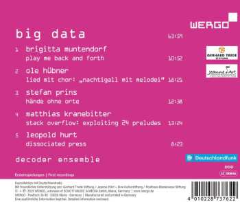 CD Decoder Ensemble: Big Data