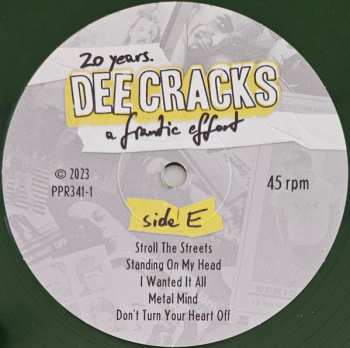 3EP DeeCracks: 20 Years. A Frantic Effort CLR