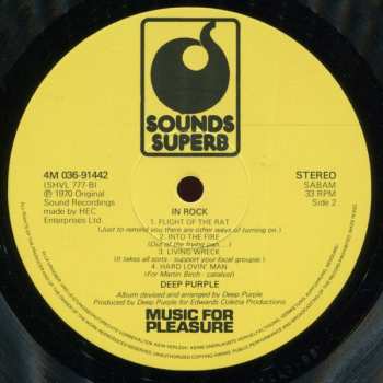 LP Deep Purple: In Rock