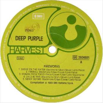 LP Deep Purple: Fireworks