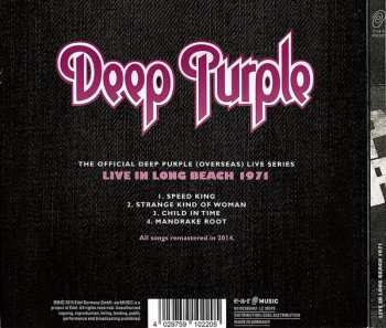 CD Deep Purple: Live In Long Beach 1971 DIGI