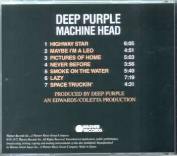 CD Deep Purple: Machine Head LTD