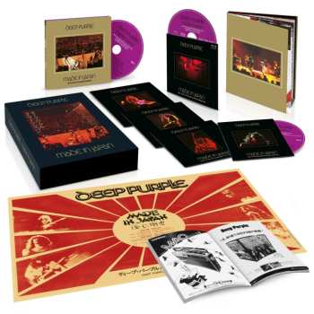 5CD/Dobozkészlet/Blu-ray Deep Purple: Made in Japan (Steven Wilson 2025 Mix)