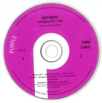 4CD/DVD/SP/Dobozkészlet Deep Purple: Made In Japan DLX | LTD