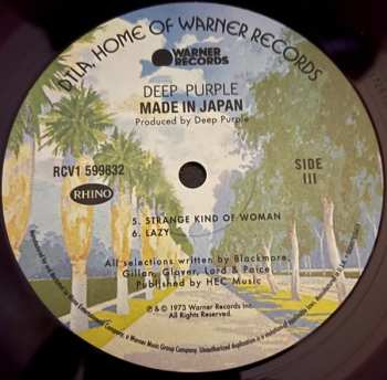 2LP Deep Purple: Made In Japan