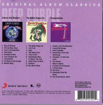 3CD/Dobozkészlet Deep Purple: Original Album Classics