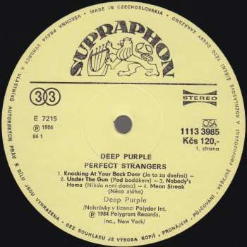 LP Deep Purple: Perfect Strangers